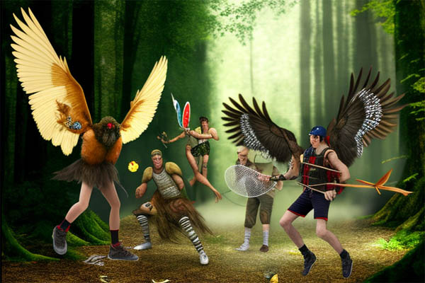 Teambuilding Forest Wings *